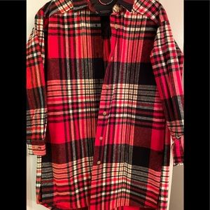 Scotch and Soda oversized flannel